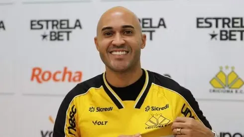 Palmeiras foi exaltado por Dudu Foto: Celso da Luz | Criciúma E.C.