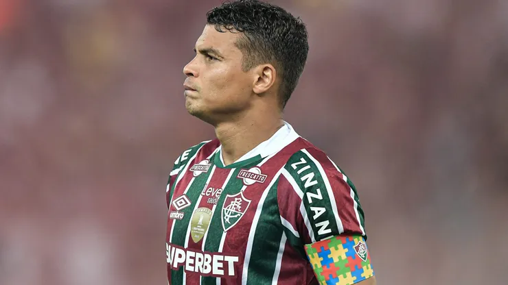 Thiago Silva fala sobre sonho e momento pelo Fluminense. Foto: Thiago Ribeiro/AGIF