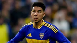 Pol Fernández com a camisa do Boca Juniors: Jogador vai para o Fortaleza