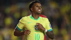 Foto: Lucas Figueiredo/Getty Images - Rodrygo na Seleção Brasileira