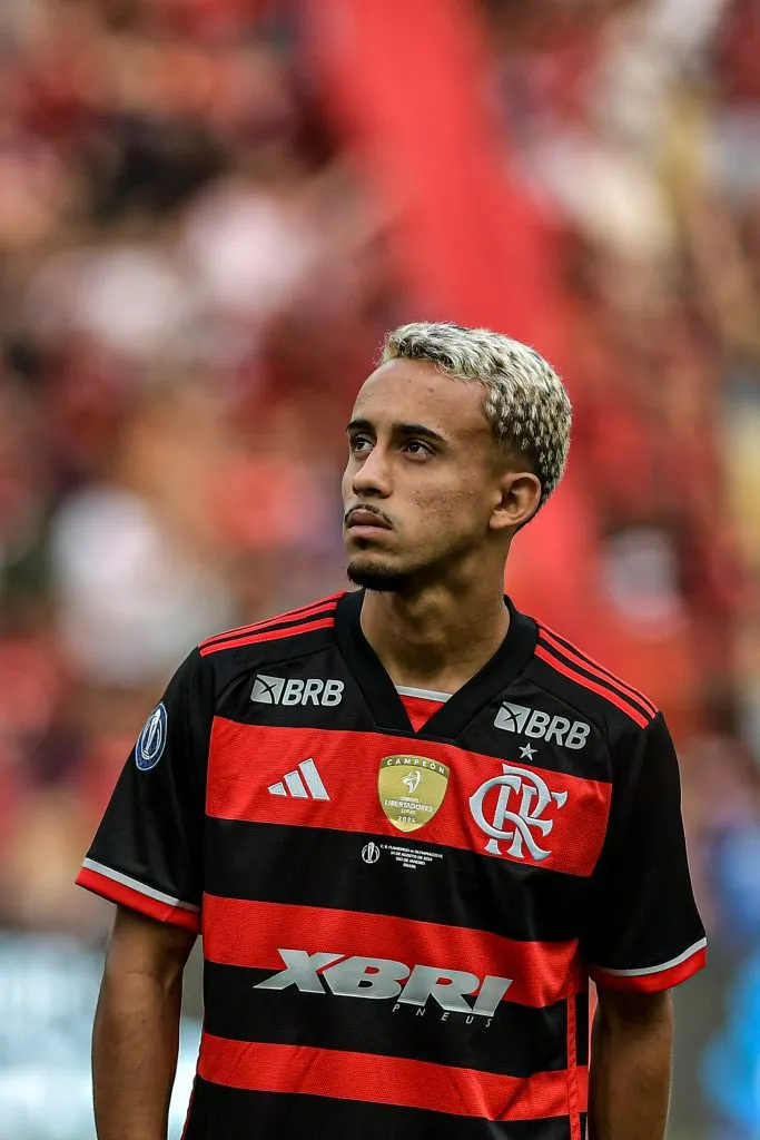 Matheus Goncalves jogador do Flamengo durante partida contra o Olimpyacos no estadio Maracana pelo campeonato Mundial sub 20. Foto: Thiago Ribeiro/AGIF