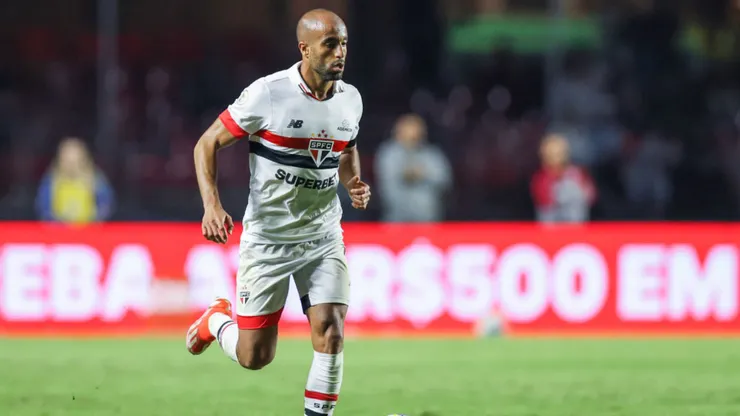 Foto: Alexandre Schneider/Getty Images - Lucas Moura no São Paulo