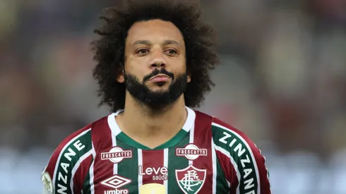 RIO DE JANEIRO, BRAZIL - JUNE 27: Marcelo of Fluminense looks on prior to the match between Fluminense and Vitoria as part of Brasileirao 2024 at Maracana Stadium on June 27, 2024 in Rio de Janeiro, Brazil. (Photo by Wagner Meier/Getty Images)