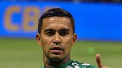 Dudu com a camisa do Palmeiras. Atacante foi especulado no Galo.