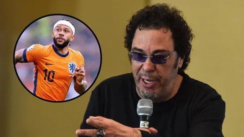 Casagrande analisa Memphis Depay no Corinthians. Fotos: Roberto Casimiro e Laci Perenyi/Imago Images