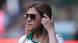 SP - SAO PAULO - 18/08/2024 - BRASILEIRO A 2024, PALMEIRAS X SAO PAULO - leila pereira presidente do Palmeiras durante partida contra o Sao Paulo no estadio Arena Allianz Parque pelo campeonato Brasileiro A 2024. Foto: Ettore Chiereguini/AGIF