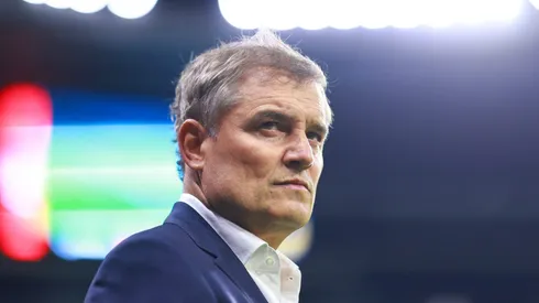 Técnico do Peñarol, Diego Aguirre elogia o Flamengo. Foto: Hector Vivas/Getty Images