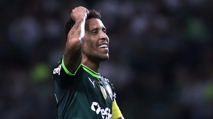 SP - SAO PAULO - 29/11/2023 - BRASILEIRO A 2023, PALMEIRAS X AMERICA-MG - Marcos Rocha jogador do Palmeiras durante partida contra o America-MG no estadio Arena Allianz Parque pelo campeonato Brasileiro A 2023. Foto: Marcello Zambrana/AGIF