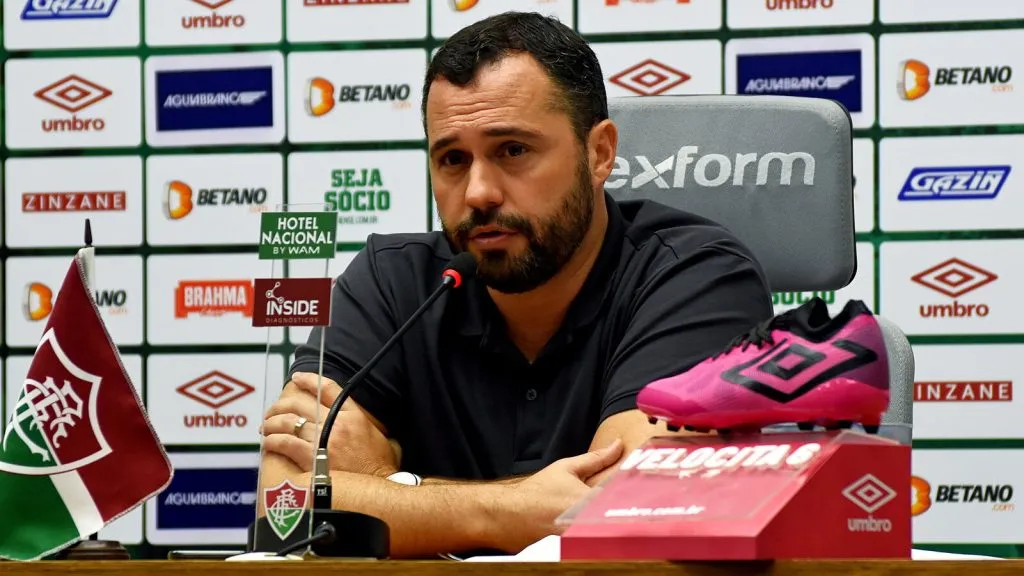 Mário Bittencourt em entrevista coletiva