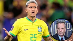 Rodolfo Landim congelou conversas para renovação de Pedro no Flamengo - Fotos: IMAGO