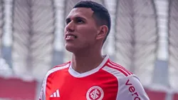 Braian Aguirre quando chegou no Internacional - Foto: Ricardo Duarte/SC Internacional.