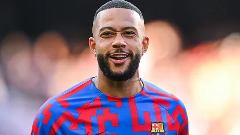 Memphis Depay, atacante holandês – Foto: David Ramos/Getty Images