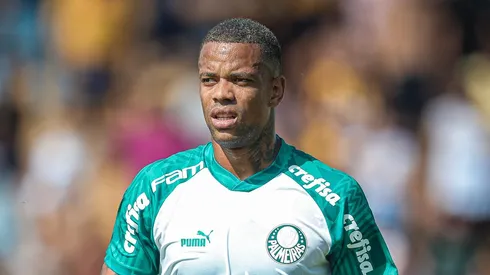 SP - NOVO HORIZONTE - 21/01/2024 - PAULISTA 2024, NOVORIZONTINO X PALMEIRAS - Caio Paulista jogador do Palmeiras durante partida contra o Novorizontino no estadio Jorge Ismael de Biasi pelo campeonato Paulista 2024. Foto: Pedro Zacchi/AGIF