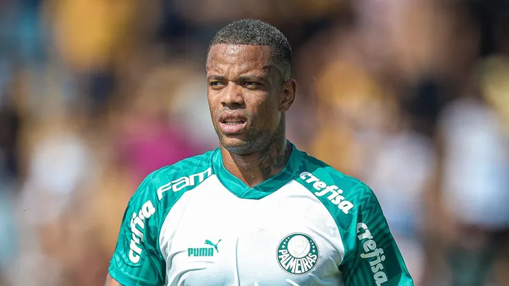 SP - NOVO HORIZONTE - 21/01/2024 - PAULISTA 2024, NOVORIZONTINO X PALMEIRAS - Caio Paulista jogador do Palmeiras durante partida contra o Novorizontino no estadio Jorge Ismael de Biasi pelo campeonato Paulista 2024. Foto: Pedro Zacchi/AGIF