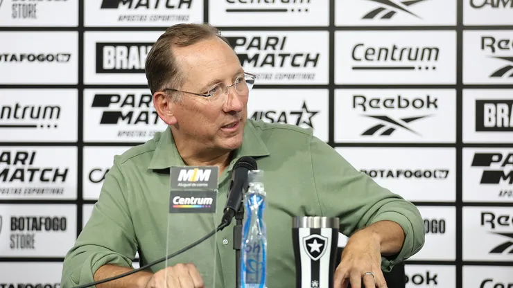 Textor faz críticas ao debate sobre Fair Play Financeiro. Foto: Vitor Silva/Botafogo FR