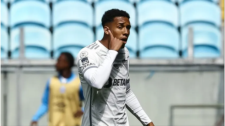 Brahian Palacios, em ação pelo Atlético-MG