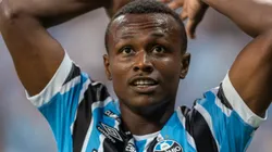 Nathan Fernandes jogador do Gremio durante partida contra o Juventude no estadio Arena do Gremio pelo campeonato Gaucho 2024.