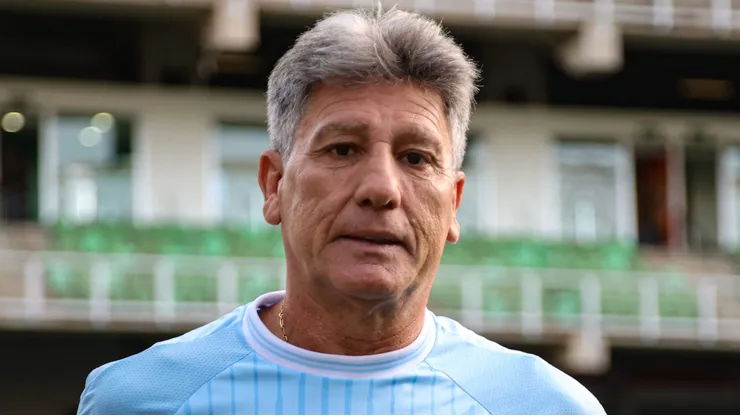 Renato Gaúcho antes da partida entre América-MG e Grêmio, no Estádio Independência, pelo Campeonato Brasileiro de 2023, no dia 28/10.