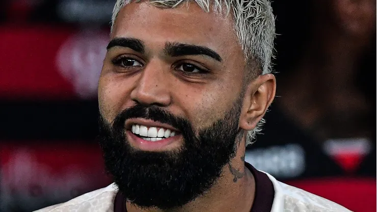 Gabigol durante partida entre Flamengo e Amazonas, no Maracanã, pela Copa do Brasil, no dia 01/05/2024.