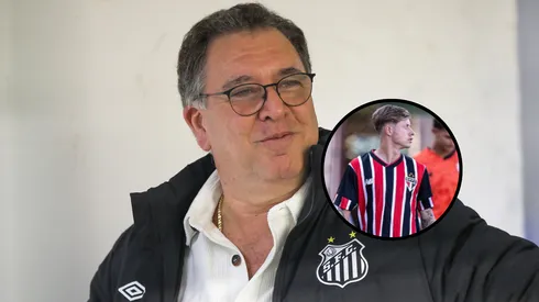 Enzo Boer, ex-jogador do São Paulo contratado pelo Santos.
