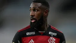 Gerson em partida contra o Bragantino, no Maracanã, pelo Campeonato Brasileiro, no dia 25/08/2024.