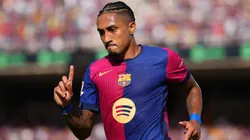 Raphinha, jogador do Barcelona - Foto: Alex Caparros/Getty Images