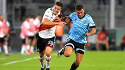 Santiago Longo quando atuava pelo Belgrano. Foto: Hernan Cortez/Getty Images