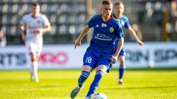 Maxime Dominguez fechou com o Vasco com quatro anos de contrato. FOTO: LUKASZ SKWIOT/CYFRASPORT