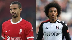 Matip e Willian estão livres no mercado. FOTO: IMAGO/IMAGES