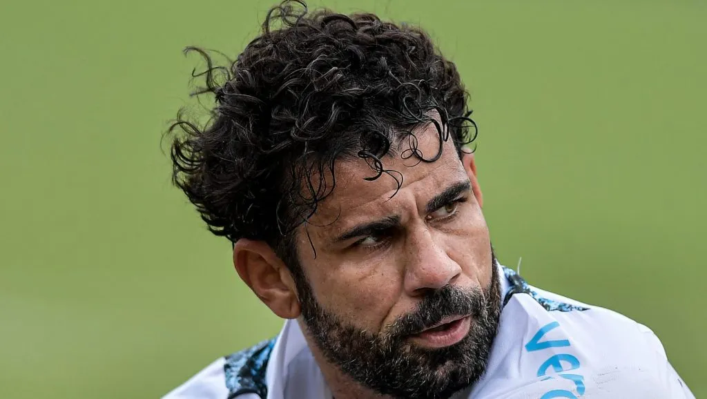Diego Costa no Grêmio. Foto: Thiago Ribeiro/AGIF