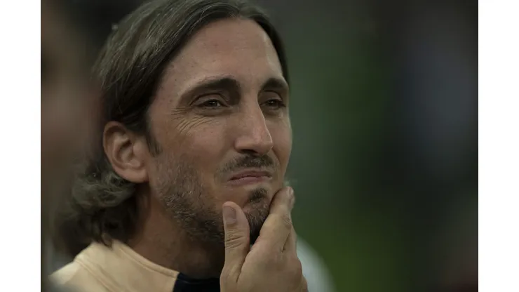 Luis Zubeldia tecnico do Sao Paulo durante partida contra o Fluminense no estadio Maracana pelo campeonato Brasileiro A 2024