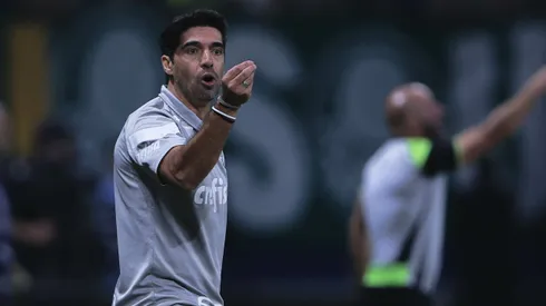 Abel Ferreira tecnico do Palmeiras durante partida contra o Botafogo no estadio Arena Allianz Parque pelo campeonato Copa Libertadores 2024