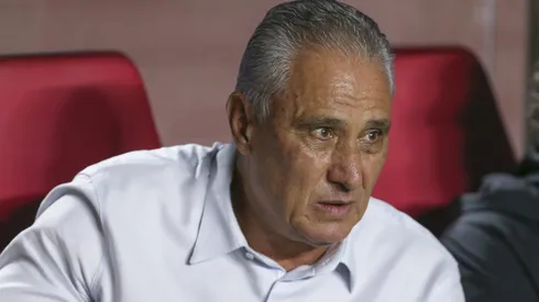 SAO PAULO, BRAZIL - AUGUST 3: Tite head coach of Flamengo looks on during the match between Sao Paulo and Flamengo at MorumBIS stadium on August 3, 2024 in Sao Paulo, Brazil. (Photo by Ricardo Moreira/Getty Images)