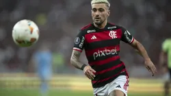 Arrascaeta jogador do Flamengo durante partida contra o Bolivar no estadio Maracana pelo campeonato Copa Libertadores 2024