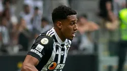 MG - BELO HORIZONTE - 17/08/2024 - BRASILEIRO A 2024, ATLETICO-MG X CUIABA - Palacios jogador do Atletico-MG durante partida contra o Cuiaba no estadio Arena MRV pelo campeonato Brasileiro A 2024. Foto: Fernando Moreno/AGIF
