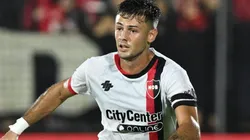 Ian Glavinovich durante partida entre Newell's Old Boys e Rosario Central, pelo Copa da Liga Argentina, no Estádio Coloso Marcelo Bielsa, no dia 24/02/2024. Foto: Luciano Bisbal