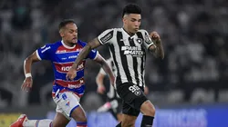 Igor Jesus jogador do Botafogo durante partida contra o Fortaleza no estadio Engenhao pelo campeonato Brasileiro A 2024