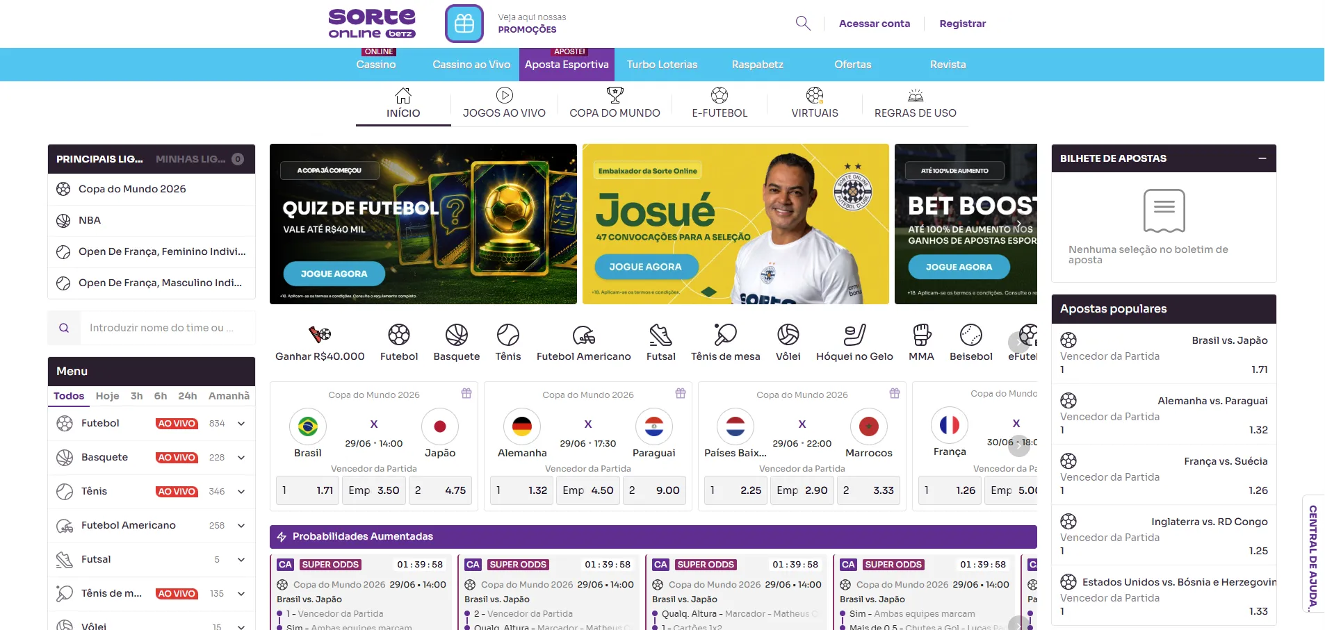 site sorte online