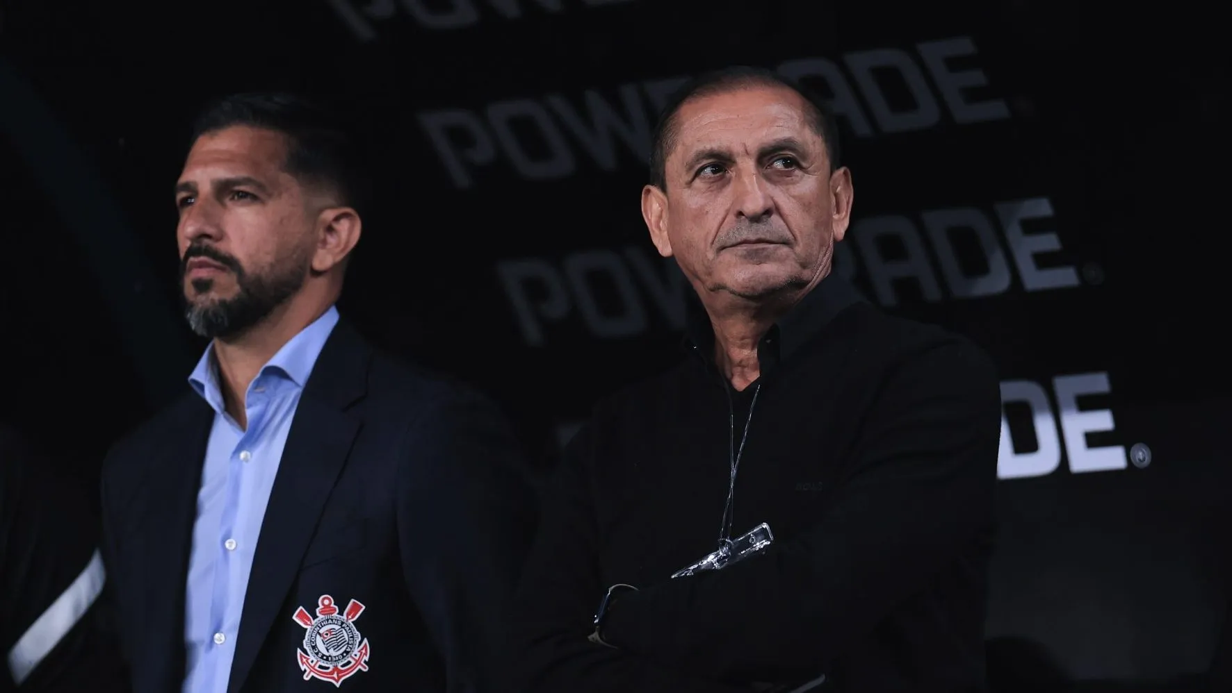 Foto: Ettore Chiereguini/AGIF – Ramon Diaz tecnico do Corinthians vem sendo pressionado após eliminação na Sul-American