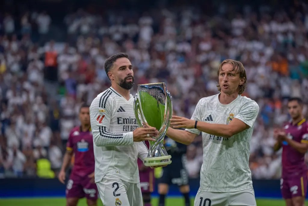Real Madrid, de Modrid e Carvajal, espera na final da Copa Intercontinental da FIFA em dezembro – Foto: IMAGO