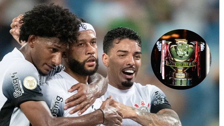 Corinthians ainda não tem vaga na Copa do Brasil 2025 (Foto: Gil Gomes/AGIF e Thiago Ribeiro/AGIF)