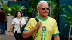 Bottas chegando no GP de São Paulo