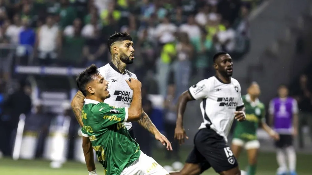 Foto: Pedro Paulo Diaz/Thenews2/imago images – Botafogo eliminou o time de Abel Ferreira nas oitavas de final da Copa Libertadores de 2024.