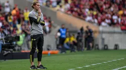 Filipe Luís tenta o primeiro título no comando do time do Flamengo (Foto: AGIF / Alamy Stock Photo)