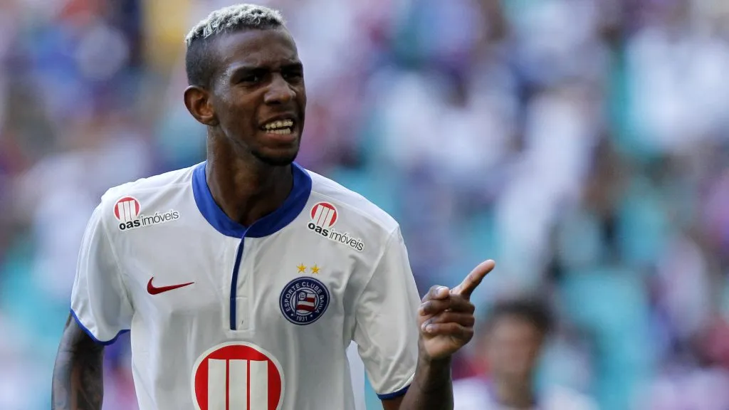 Talisca foi muito bem pelo Bahia - Foto: Felipe Oliveira/AGIF.