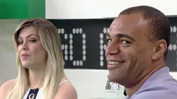 Denílson e Renata Fan dividiram as atenções do Jogo Aberto por mais de uma década - Foto: Reprodução/Band.