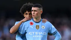 Phil Foden pelo Manchester City em partida da Premier League diante do Southampton. (Photo by Michael Regan/Getty Images)
