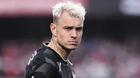 Róger Guedes durante partida entre São Paulo e Corinthians, no Morumbis, pelo Campeonato Brasileiro de 2022.