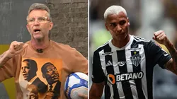 River Plate x Atlético-MG: Craque Neto e Deyverson conversam horas antes; veja o fim do papo - Foto: TV Band e AGIF