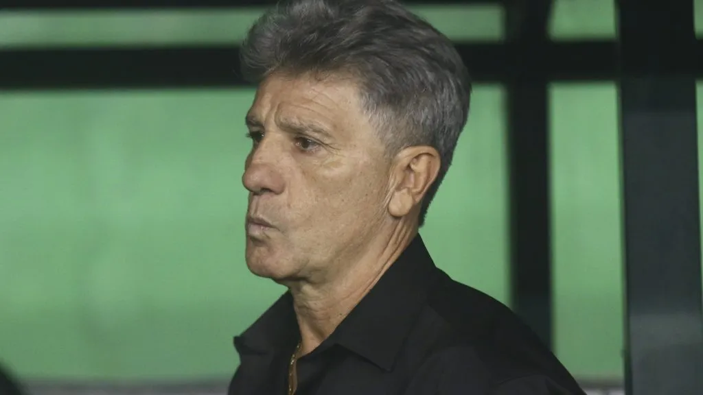 Renato Portaluppi durante jogo do Grêmio